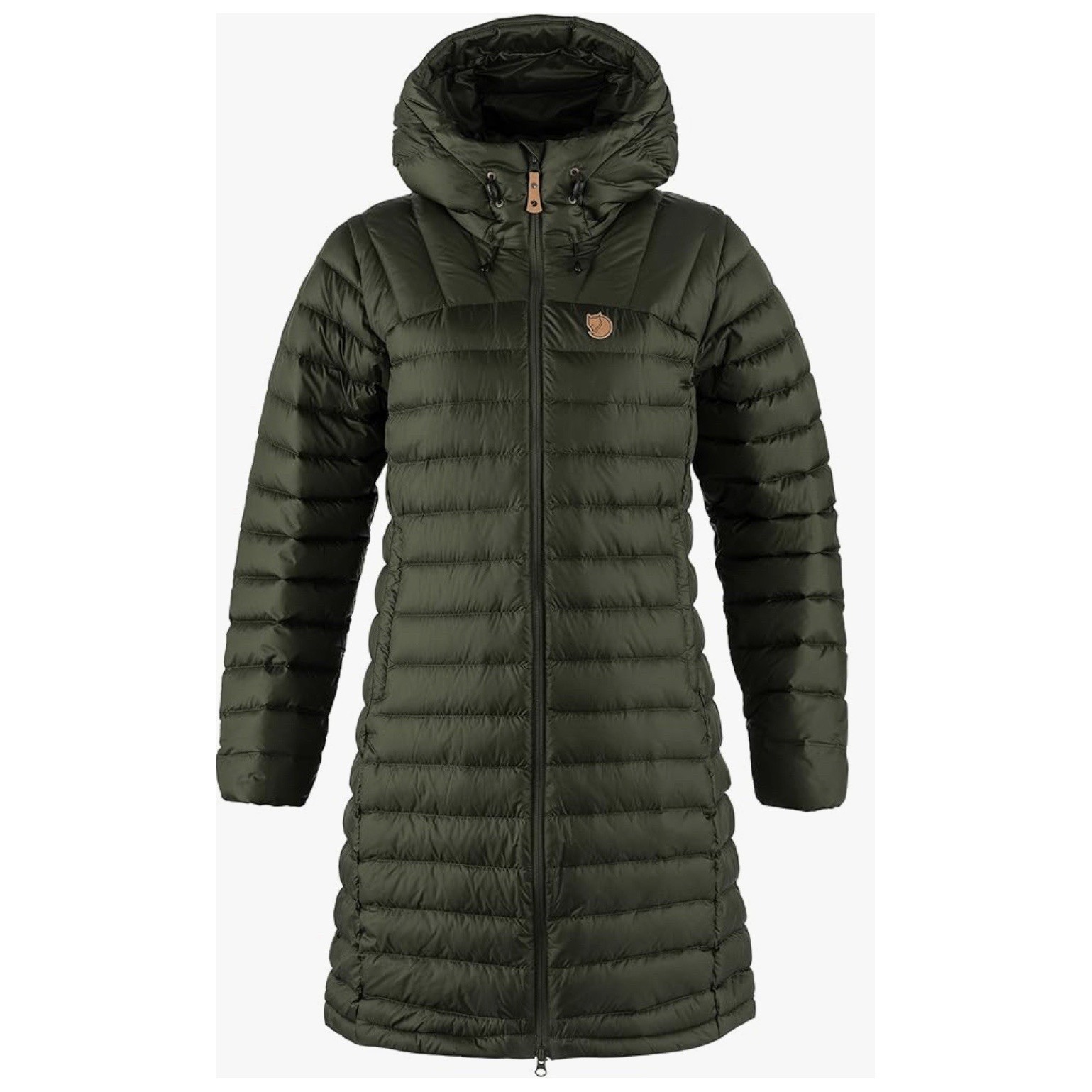 Fjallraven New Snow Flake Parka Packable Down Jacket Coat Laurel Green Sz Large